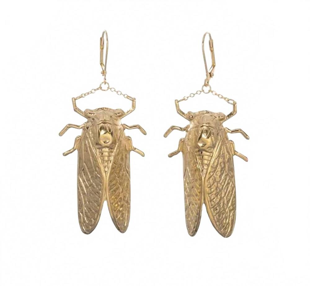 NEW GOLDBUG COLLECTION women's drop earrings in gold